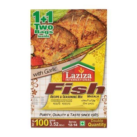 Mieszanka przypraw Fish Masala Laziza 100 g