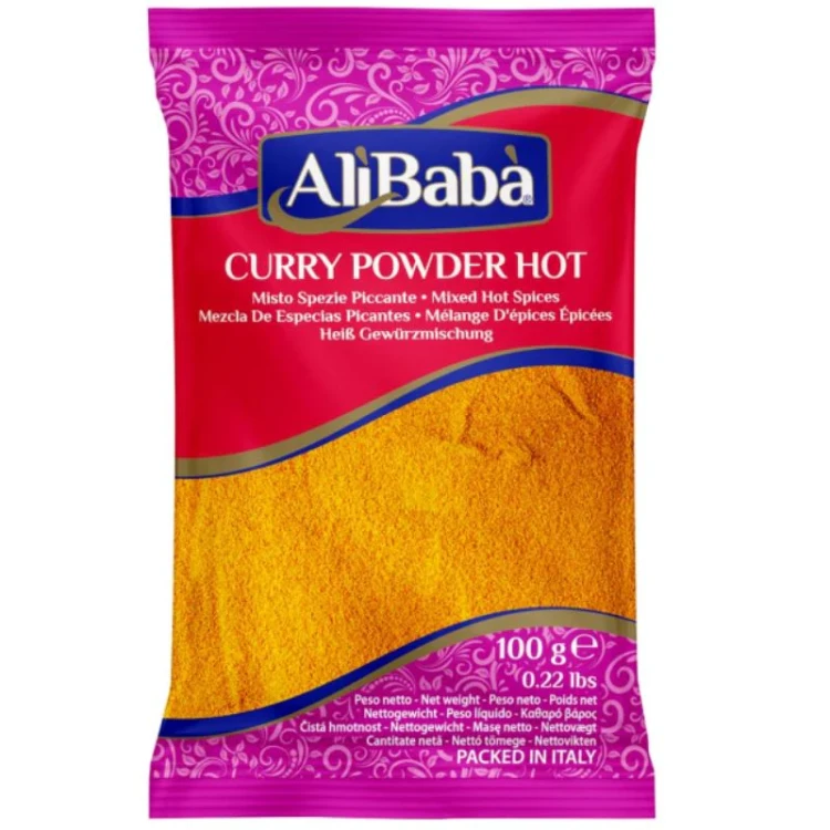 Mieszanka przypraw Hot Madras Curry Powder Ali Baba 100 g