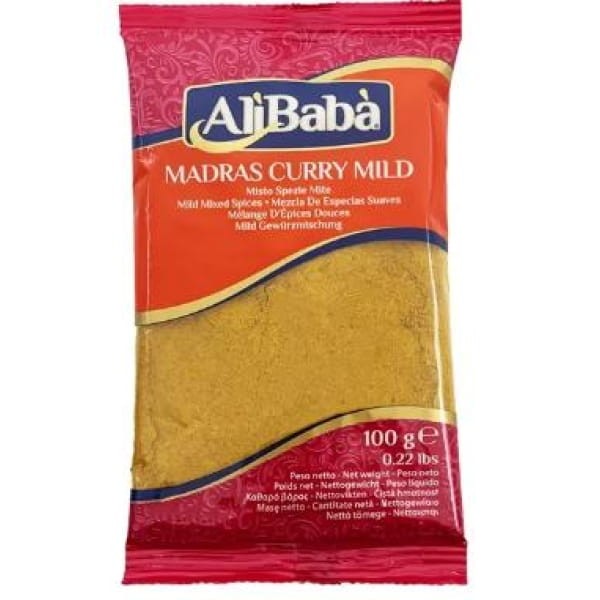 Mieszanka przypraw mielona Mild Madras Curry Powder Ali Baba 100 g