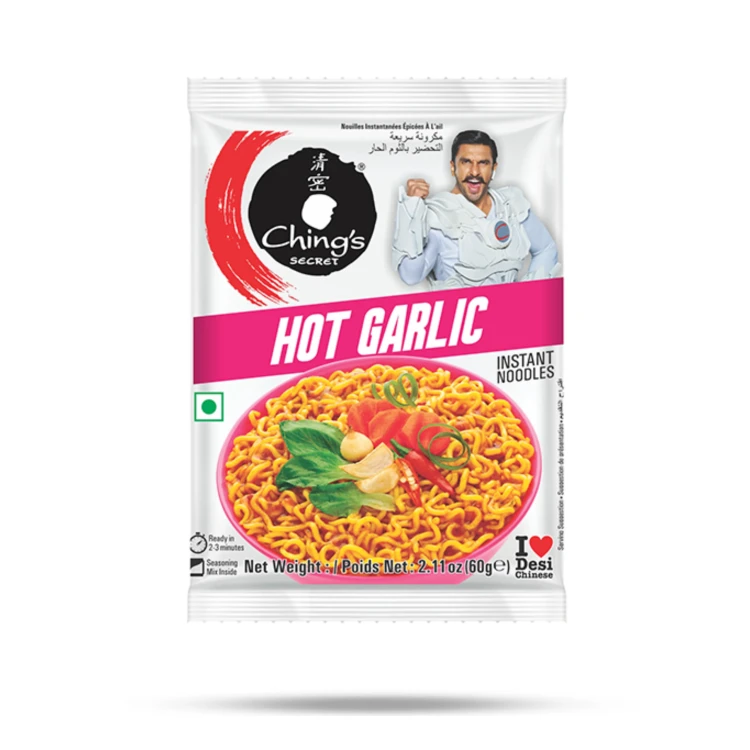 Makaron instant Hot Garlic Noodles Chings Secret 60 g