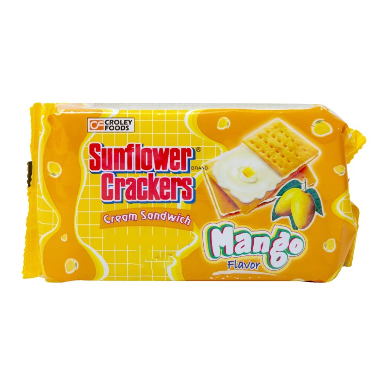 Krakersy z nadzieniem Mango Sunflower Crackers Mango 190 g