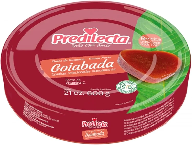 Marmalade Goiabada Paste can Predilecta 600 g