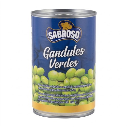 Front - Sabroso green peas